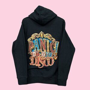 Panic at the Disco Live in Denver Pop Rock Band Hoodie S
